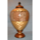 "Classic Vase" yellowheart, mahagony, maple burl, ebony, 26"H x 14"D, Waterlox