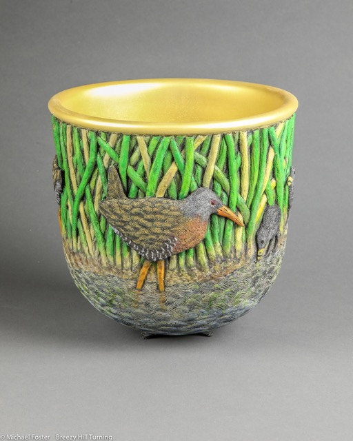 Summer Marsh.  Inspired by my love of birding and a special bird to me, the Virginia Rail.---Available
