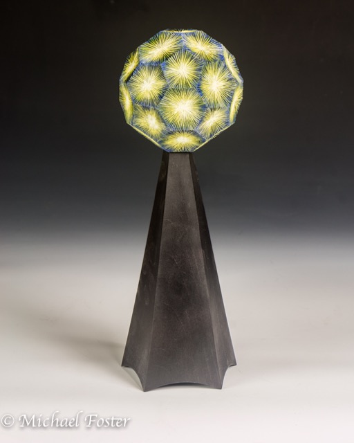 Archimedes Galaxy-   A truncated icosahedron (or Bucky ball after Buckminster Fuller, or soccerball) composed of 20 hexagons and 12 pentagons.----AVAILABLE