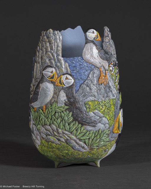 Elliston-  A tribute to the great time I had watching and photographing the Puffins in Elliston, Nefoundland----Not for sale