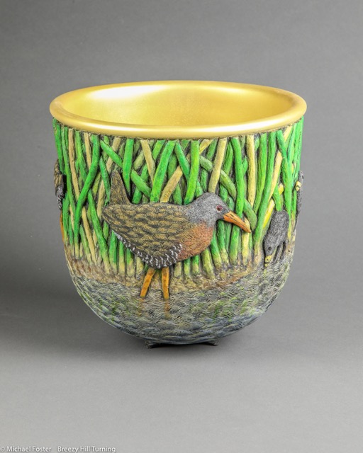 Summer Marsh.  Inspired by my love of birding and a special bird to me, the Virginia Rail.---Available