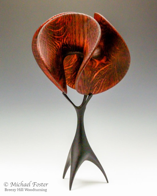 Oak Trefoil-   A collaboration with Andy DiPietro.----SOLD